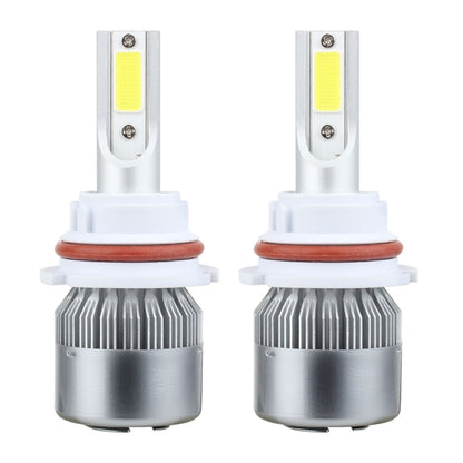 2 PCS 9007 18W 1800 LM 6000K IP68 Casnbus Constant Current Car LED Headlight with 2 COB Lamps, DC 9-36V(White Light) - LED Headlamps by buy2fix | Online Shopping UK | buy2fix