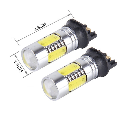 2 PCS PW24W 400 LM 6000K 7.5W Car Fog Light with 5 COB LEDs, DC 12V(White Light) - Fog / Driving Lights by buy2fix | Online Shopping UK | buy2fix