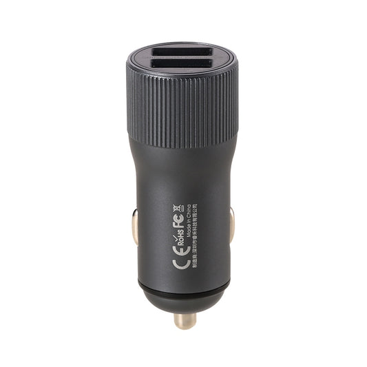 REMAX RCC221 Retour Series QC3.0 Dual USB Car Charger(Tarnish) - In Car by REMAX | Online Shopping UK | buy2fix