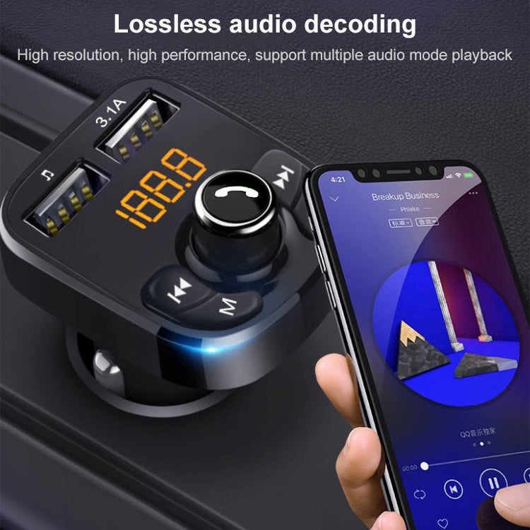 384 Car Multi-functional Smart MP3 Player Bluetooth Hands-free Receiver - Bluetooth Car Kits by buy2fix | Online Shopping UK | buy2fix