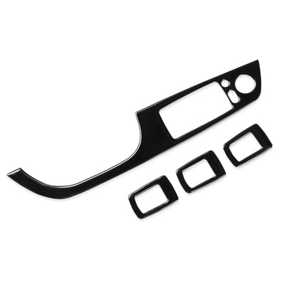 For BMW 3 Series E90/320i/325i 2005-2012 Car Left Drive Window Lifting Panel with Folding Key Decorative Sticker, Diameter: 37.8cm - In Car by buy2fix | Online Shopping UK | buy2fix