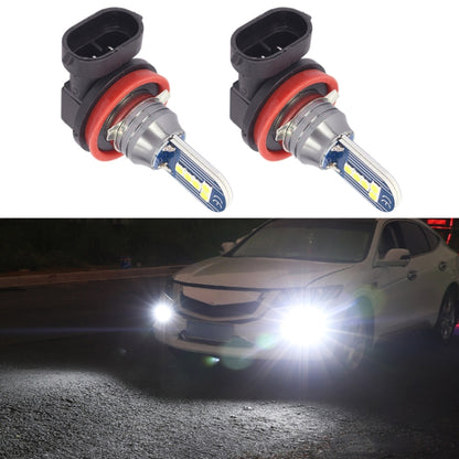 1 Pair H11 DC12V 7.8W Car LED Fog Light (White Light) - In Car by buy2fix | Online Shopping UK | buy2fix