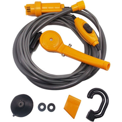 12V Portable Outdoor Car Electric Shower Sprinkler Washer (Yellow) -  by buy2fix | Online Shopping UK | buy2fix