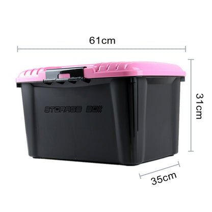 3R-2001 Car / Household Storage Box Sealed Box, Capacity: 50L (Pink) - In Car by 3R | Online Shopping UK | buy2fix