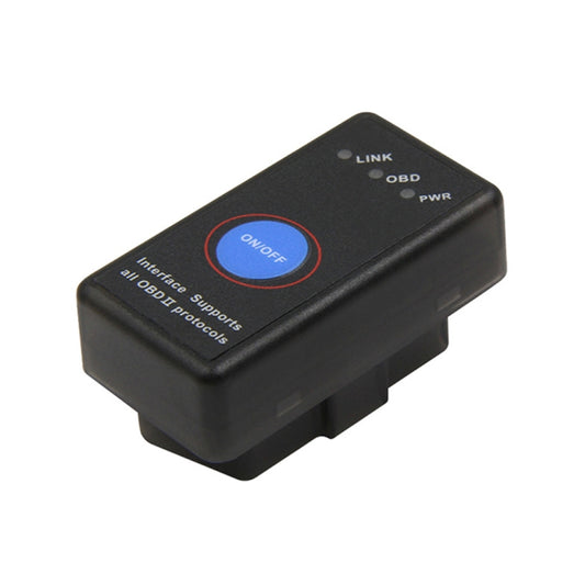 Mini Bluetooth 4.0 ELM327 OBD Car Fault Diagnostic Scanner with Power Switch - In Car by buy2fix | Online Shopping UK | buy2fix