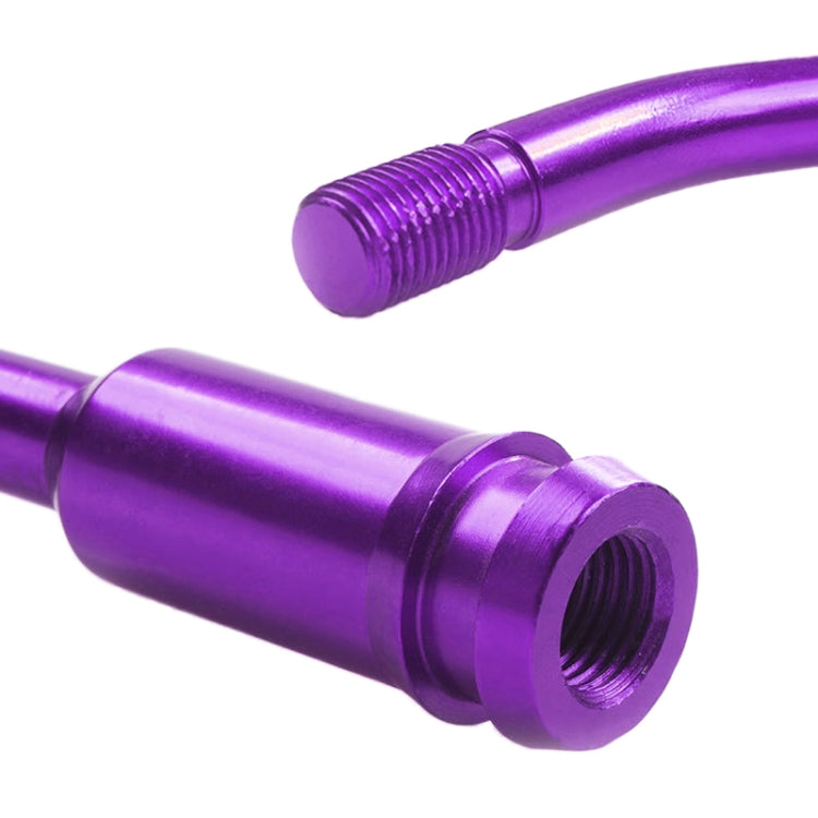 Car Modified Racing Quick Curved Gear Lever Extension Rod for Volkswagen T4 1990-2003 (Purple) - In Car by buy2fix | Online Shopping UK | buy2fix