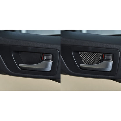 Car Carbon Fiber Inside Door Bowl Decorative Sticker for Toyota Highlander 2014-2019, Left Drive - In Car by buy2fix | Online Shopping UK | buy2fix