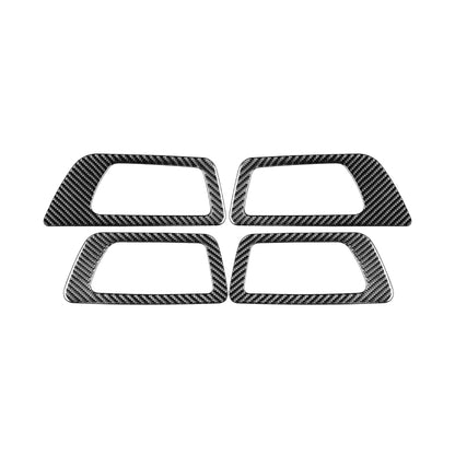 Car Carbon Fiber Inside Door Handle Panel Decorative Sticker for Toyota Highlander 2014-2019, Left Drive - In Car by buy2fix | Online Shopping UK | buy2fix