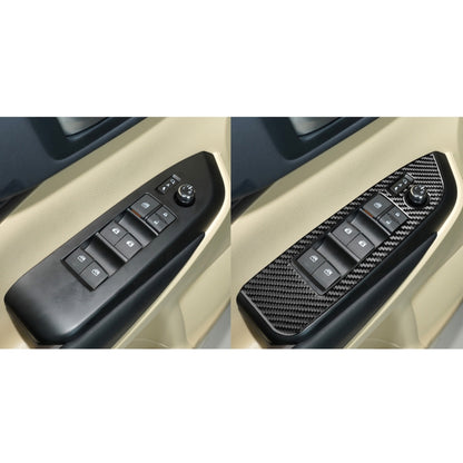 Car Carbon Fiber Window Glass Lift Decorative Sticker for Toyota Highlander 2014-2019, Left Drive - In Car by buy2fix | Online Shopping UK | buy2fix