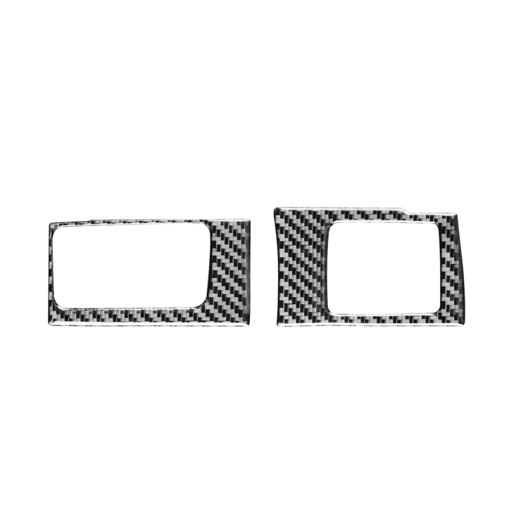 2 PCS / Set Carbon Fiber Car Central Control Card Box Panel Decorative Sticker for Honda CRV 2007-2011,Left Drive - In Car by buy2fix | Online Shopping UK | buy2fix