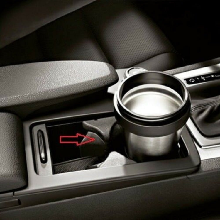 For Mercedes-Benz W204 / W212 2008-2015 Left Driving Car Water Cup Holder 2046802391(Black) - In Car by buy2fix | Online Shopping UK | buy2fix