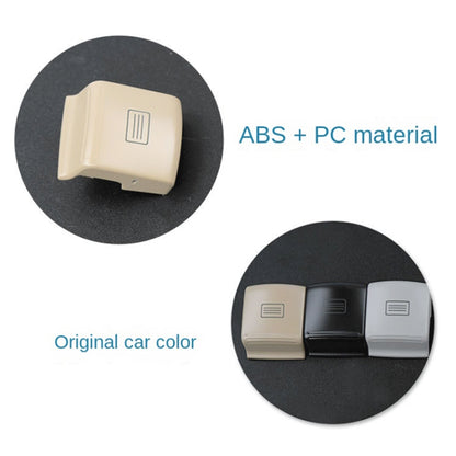 For Mercedes-Benz W221 2006-2013 Left Driving Car Sunroof Switch Button Dome Light Button(Beige) - In Car by buy2fix | Online Shopping UK | buy2fix