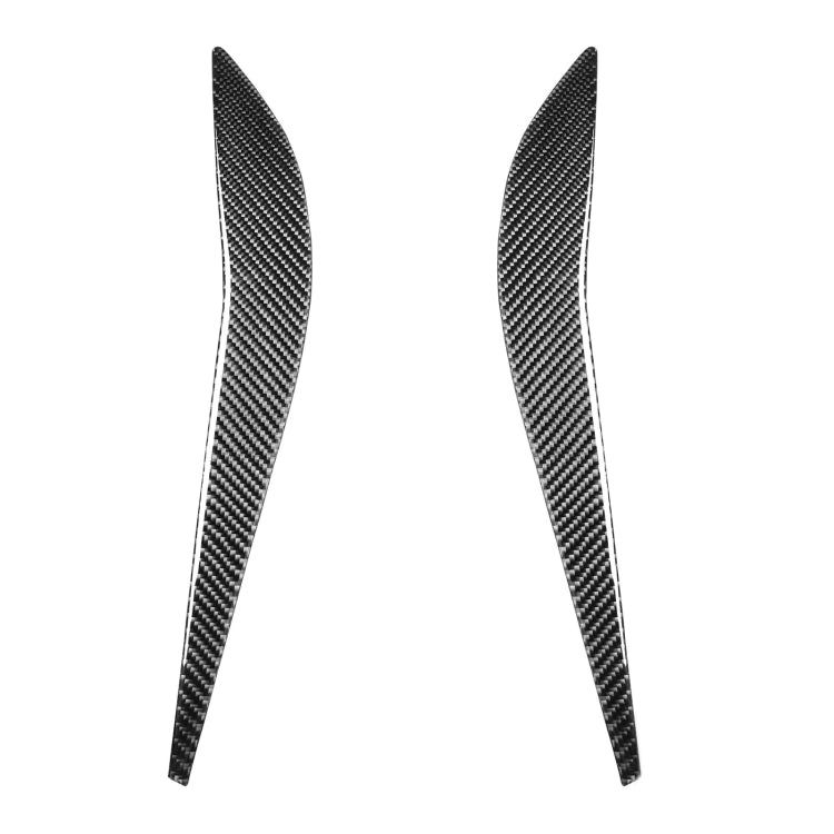 2 PCS Car Carbon Fiber Rear Seat Side Decorative Sticker for Mazda RX8 2004-2008, Left and Right Drive Universal -  by buy2fix | Online Shopping UK | buy2fix