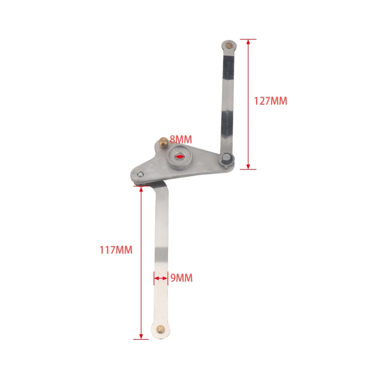 A5410 Engine Intake Manifold Air Flap Runner Lever Repair Kit 2721412080 for Mercedes-Benz - In Car by buy2fix | Online Shopping UK | buy2fix