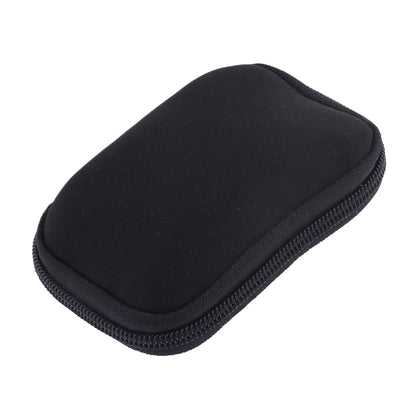 Neoprene U Disk Storage Bag Cover, Bag Size: 12x8cm(Black) - Hard Drive Bags & Cases by buy2fix | Online Shopping UK | buy2fix