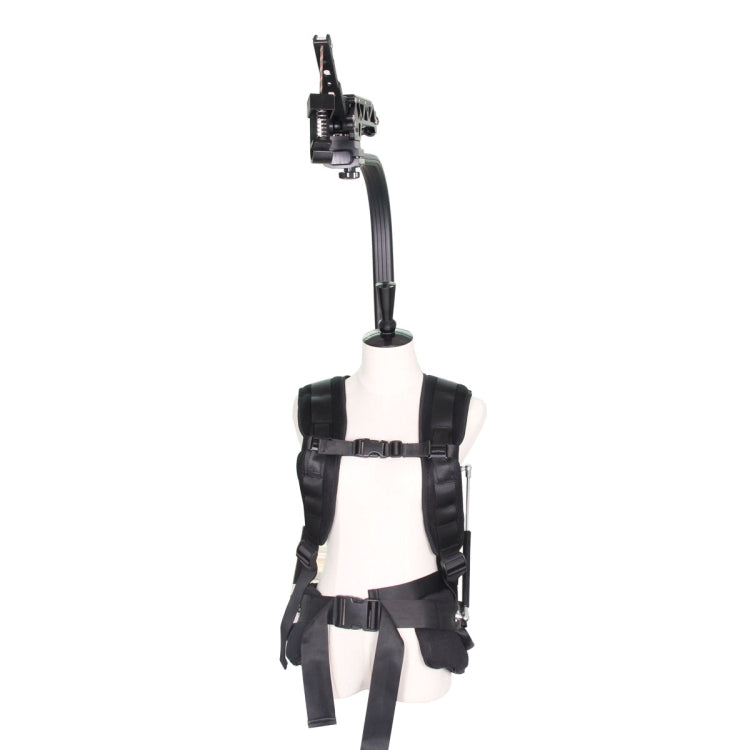 YELANGU B100 Stabilizer Vest Camera Support System with Damping Head for DSLR & DV Cameras, Load: 3-10kg (Black) - Camera Accessories by YELANGU | Online Shopping UK | buy2fix