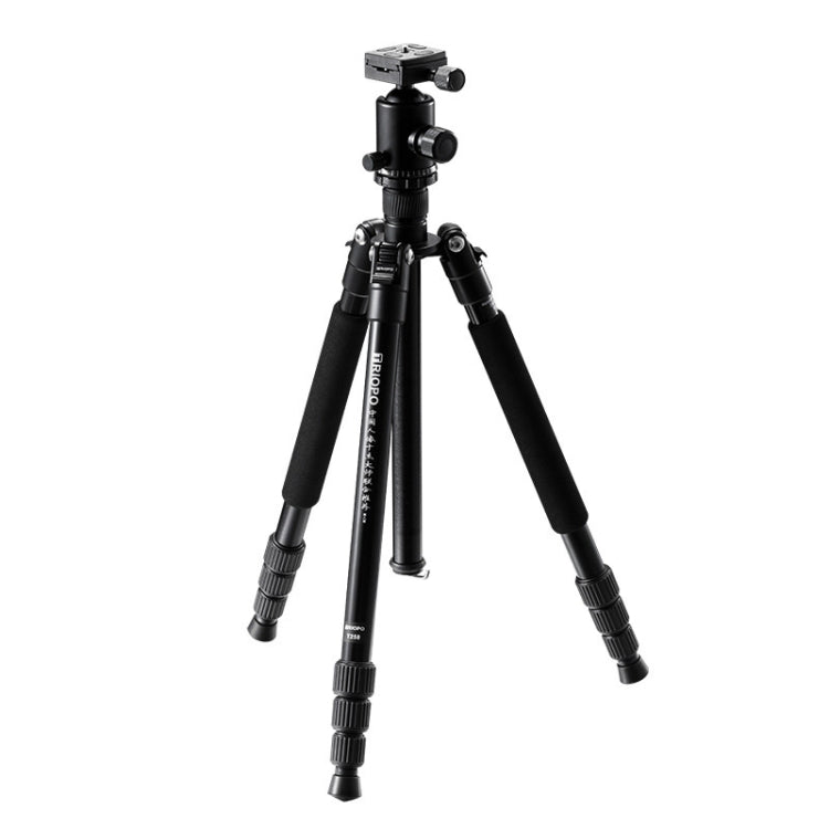 TRIOPO T258 Aluminum Alloy Tripod Monopod with D2 Ball Head (Black) - Camera Accessories by TRIOPO | Online Shopping UK | buy2fix