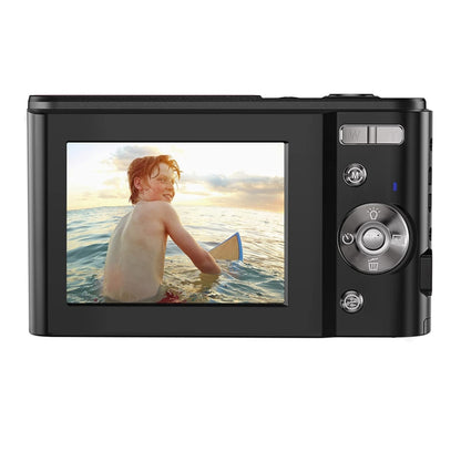 DC311 2.4 inch 36MP 16X Zoom 2.7K Full HD Digital Camera Children Card Camera, US Plug(Black) - Consumer Electronics by buy2fix | Online Shopping UK | buy2fix