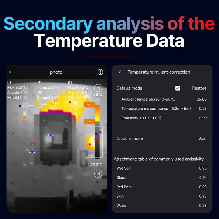 InfiRay P2 Type-C Smartphones Thermal Camera Night Vision Infrared Thermal Imager (Grey) - Consumer Electronics by InfiRay | Online Shopping UK | buy2fix