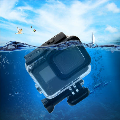 For GoPro  NEW HERO /HERO6   /5  30m Waterproof Housing Protective Case + Hollow Back Cover with Buckle Basic Mount & Screw, No Need to Disassemble Lens(GP413) - DJI & GoPro Accessories by buy2fix | Online Shopping UK | buy2fix