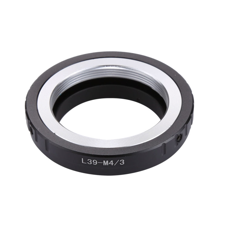 L39 Mount Lens to M4/3 Mount Lens Adapter for Olympus E-P1, Panasonic G1, GH1-M4/3 Cameras Lens - Camera Accessories by buy2fix | Online Shopping UK | buy2fix