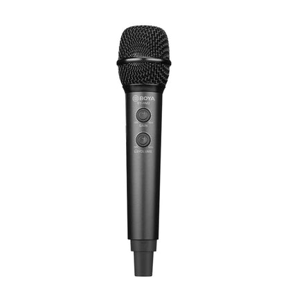 BOYA BY-HM2 Professional Handheld Condenser Microphone 3.5mm Headphone Port with 8 Pin / Type-C / USB Interface 1.2m Extension Cable & Holder - Consumer Electronics by BOYA | Online Shopping UK | buy2fix