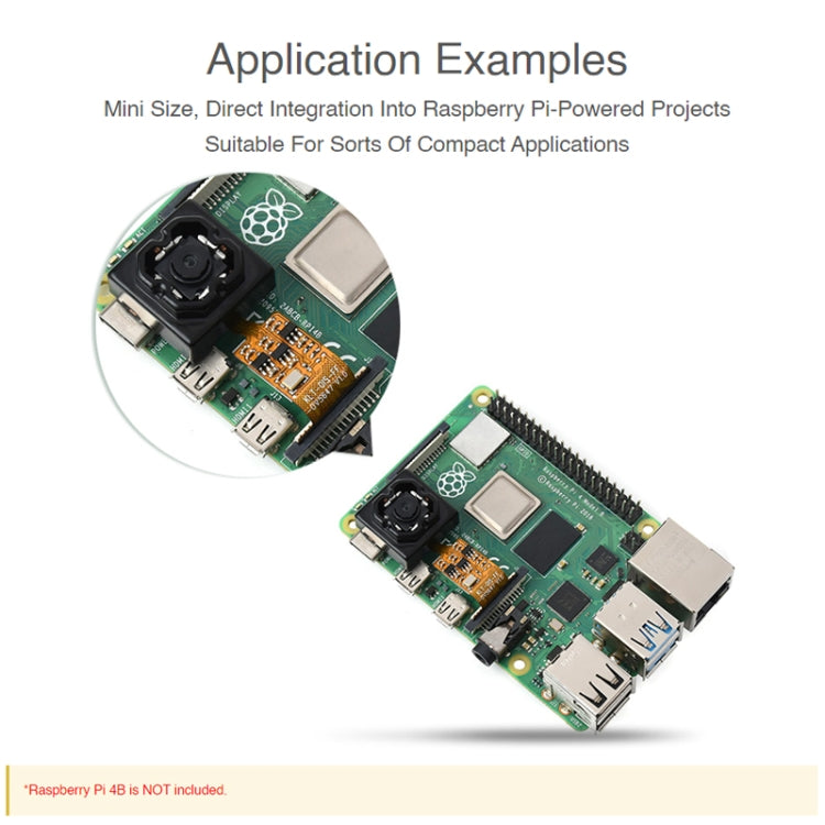 Waveshare 5MP OV5647 Optical Image Stabilization Camera Module for Raspberry Pi - Modules Expansions Accessories by WAVESHARE | Online Shopping UK | buy2fix