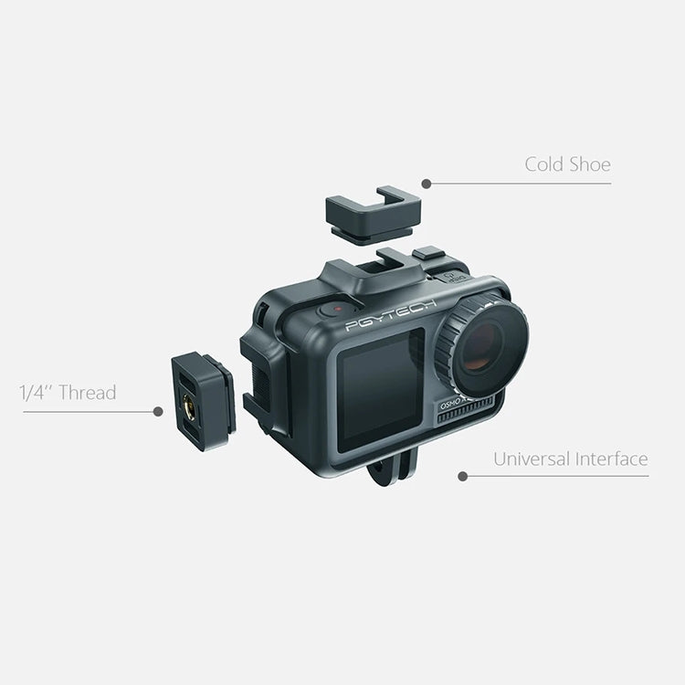 PGYTECH P-11B-010 Sports Camera Rabbit Cage Accessory Vlog for DJI Osmo Action - Protection Frame by PGYTECH | Online Shopping UK | buy2fix