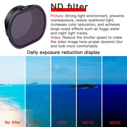 RCSTQ ND16 Drone Lens Filter for DJI FPV - DJI & GoPro Accessories by RCSTQ | Online Shopping UK | buy2fix