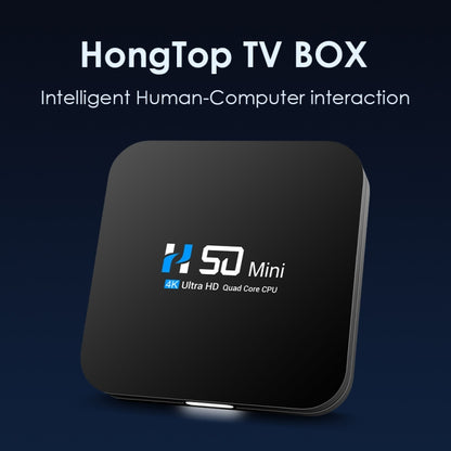 H50 Mini 4K Smart Network TV Box, Android 10.0, RK3318 Quad Core, 2GB+16GB, AU Plug - Consumer Electronics by buy2fix | Online Shopping UK | buy2fix