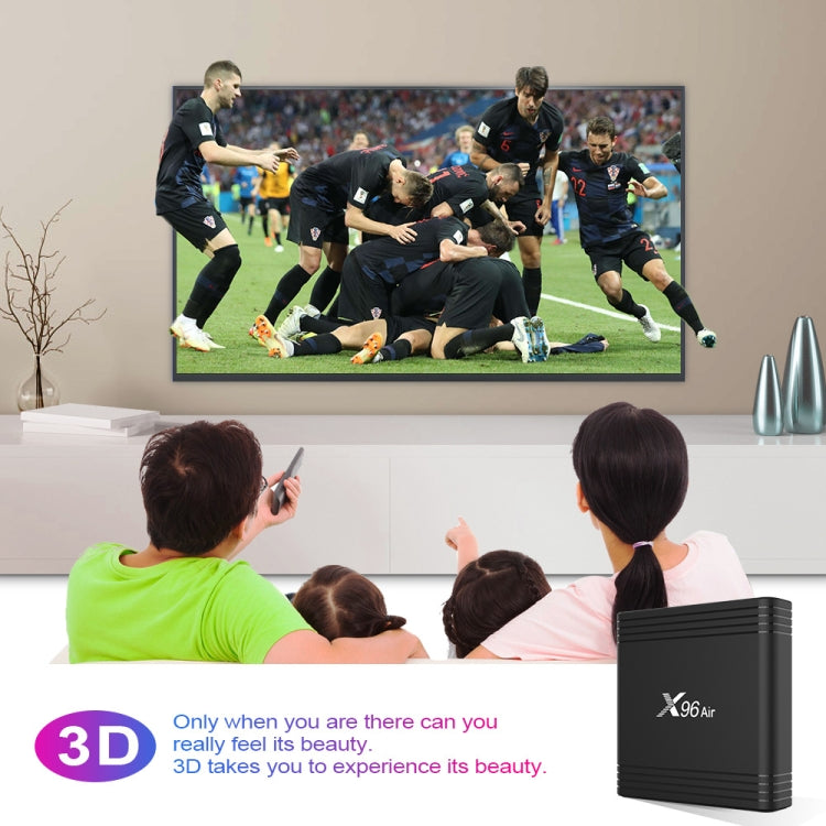 X96 Air 8K Smart TV BOX Android 9.0 Media Player with Remote Control, Quad-core Amlogic S905X3, RAM: 2GB, ROM: 16GB, Dual Band WiFi, UK Plug - Consumer Electronics by buy2fix | Online Shopping UK | buy2fix