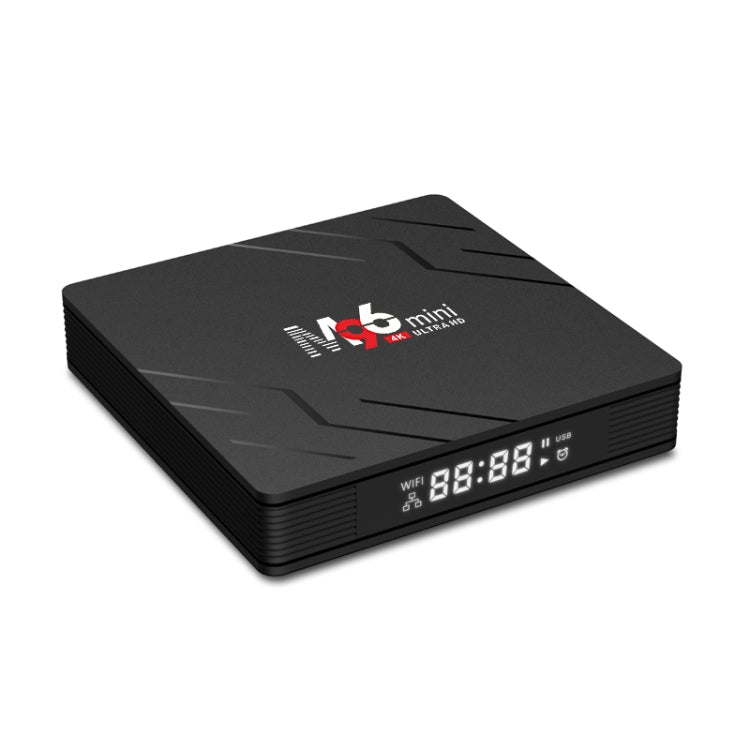 M96mini 4K Smart TV BOX Android 9.0 Media Player wtih Remote Control, Quad-core RK3228A, RAM: 2GB, ROM: 16GB, Dual Band WiFi, UK Plug - Consumer Electronics by buy2fix | Online Shopping UK | buy2fix