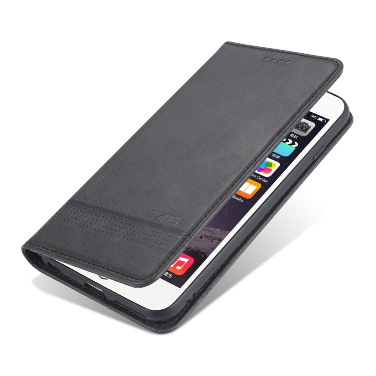 AZNS Magnetic Calf Texture Horizontal Flip Leather Case with Card Slots & Holder & Wallet For iPhone 6(Black) - More iPhone Cases by AZNS | Online Shopping UK | buy2fix