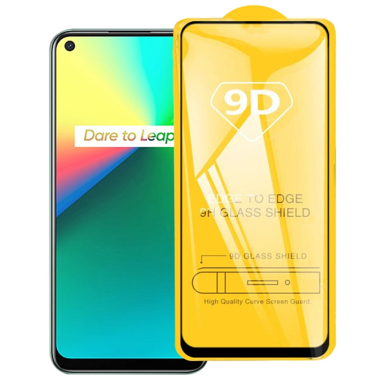 For OPPO Realme 7i 9D Full Glue Full Screen Tempered Glass Film - Realme Tempered Glass by imak | Online Shopping UK | buy2fix