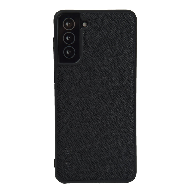 For Samsung Galaxy S21+ 5G GEBEI Full-coverage Shockproof Leather Protective Case(Black) - Galaxy S21+ 5G Cases by GEBEI | Online Shopping UK | buy2fix