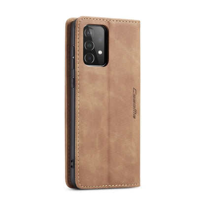 For Samsung Galaxy A52 5G / 4G CaseMe 013 Multifunctional Horizontal Flip Leather Case with Holder & Card Slot & Wallet(Brown) - Galaxy Phone Cases by CaseMe | Online Shopping UK | buy2fix