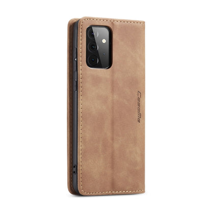 For Samsung Galaxy A72 5G / 4G CaseMe 013 Multifunctional Horizontal Flip Leather Case with Holder & Card Slot & Wallet(Brown) - Galaxy Phone Cases by CaseMe | Online Shopping UK | buy2fix