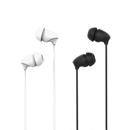 REMAX RM-588 In-Ear Stereo Sleep Earphone with Wire Control & MIC & Support Hands-free(Black) - Normal Style Earphone by REMAX | Online Shopping UK | buy2fix