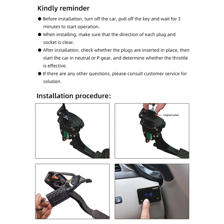 For Ford Territory 2011- Car Potent Booster Electronic Throttle Controller - In Car by buy2fix | Online Shopping UK | buy2fix