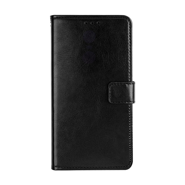 For Asus ROG Phone 5 idewei Crazy Horse Texture Horizontal Flip Leather Case with Holder & Card Slots & Wallet(Black) - ASUS Cases by idewei | Online Shopping UK | buy2fix