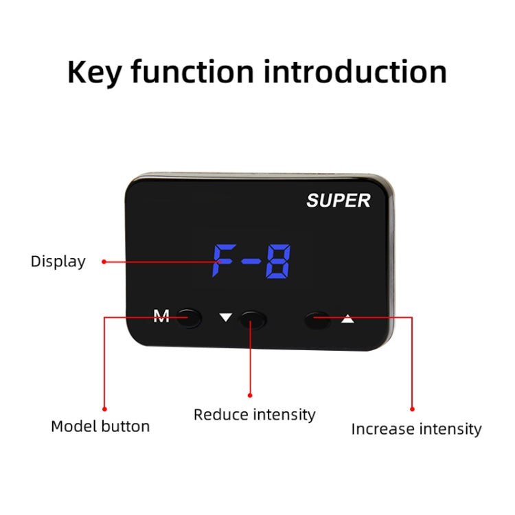 For Toyota Agya 2018- Car Potent Booster Electronic Throttle Controller - In Car by buy2fix | Online Shopping UK | buy2fix