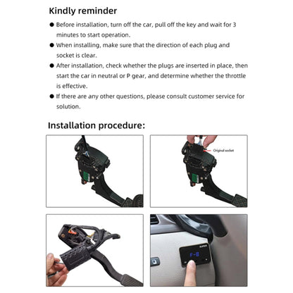 For Nissan NV350 2007- Car Potent Booster Electronic Throttle Controller - In Car by buy2fix | Online Shopping UK | buy2fix