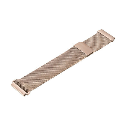 20mm Milanese Stainless Steel Replacement Watchband for Amazfit GTS / Amazfit GTS 2(Rose Gold) - Smart Wear by buy2fix | Online Shopping UK | buy2fix