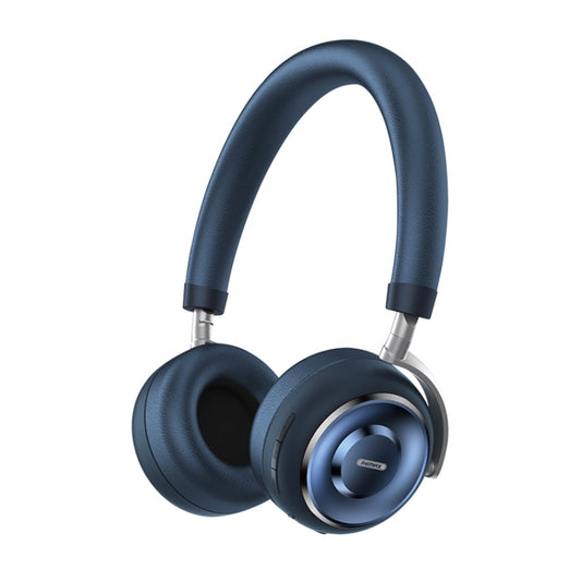 REMAX RB-620HB Bluetooth 5.0 Metal Wireless Bluetooth Headset(Blue) - Headset & Headphone by REMAX | Online Shopping UK | buy2fix