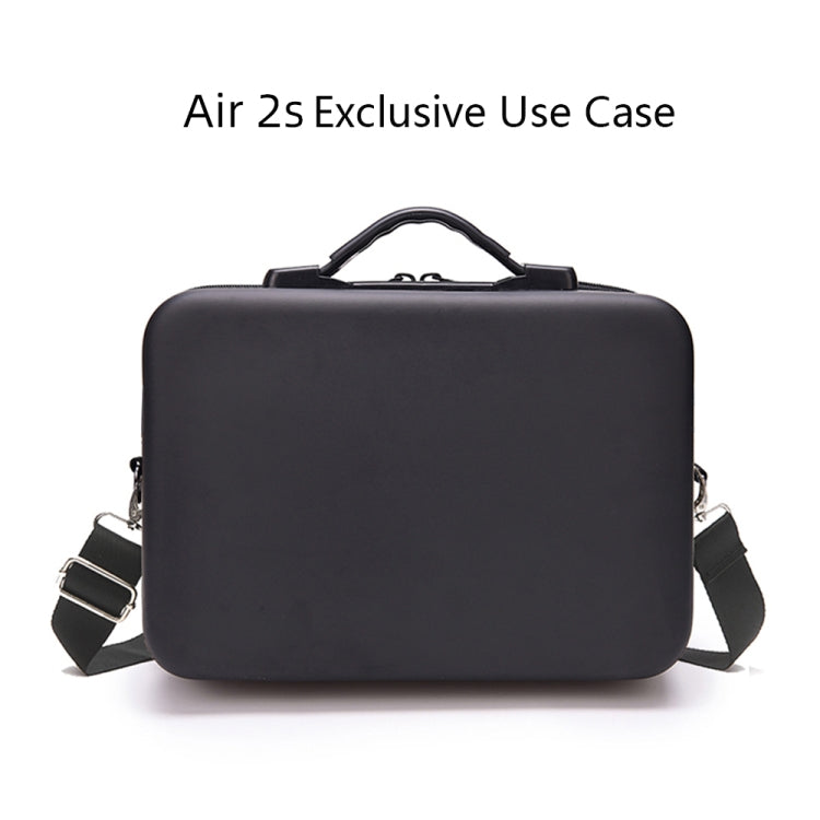 Portable Single Shoulder Storage Travel Carrying Cover Case Box with Baffle Separator for DJI Air 2S(Black + Red Liner) - DJI & GoPro Accessories by buy2fix | Online Shopping UK | buy2fix