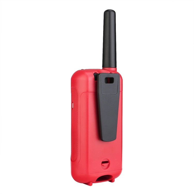 1 Pair RETEVIS RT649B 0.5W EU Frequency 446.00625-446.19375MHz 16CHS Two Way Radio Handheld Walkie Talkie, EU Plug(Red) - Handheld Walkie Talkie by RETEVIS | Online Shopping UK | buy2fix