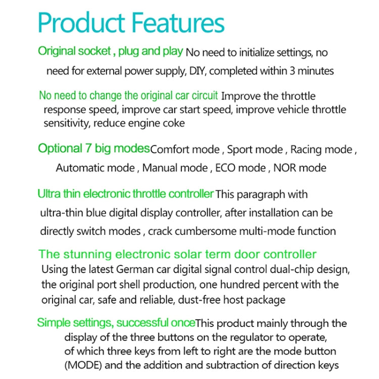 For Jeep Wrangler JL 2018-2019 TROS 8-Drive Potent Booster Electronic Throttle Controller Speed Booster - In Car by TROS | Online Shopping UK | buy2fix