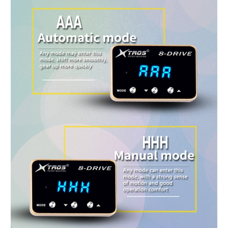 For Toyota Corolla 2005-2007 TROS 8-Drive Potent Booster Electronic Throttle Controller Speed Booster - In Car by TROS | Online Shopping UK | buy2fix