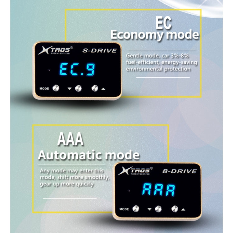 For Infiniti G37 Coupe 2008- TROS 8-Drive Potent Booster Electronic Throttle Controller Speed Booster - In Car by TROS | Online Shopping UK | buy2fix