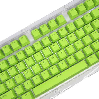 HXSJ P9 104 Keys PBT Color Mechanical Keyboard Keycaps(Green) - Other by HXSJ | Online Shopping UK | buy2fix